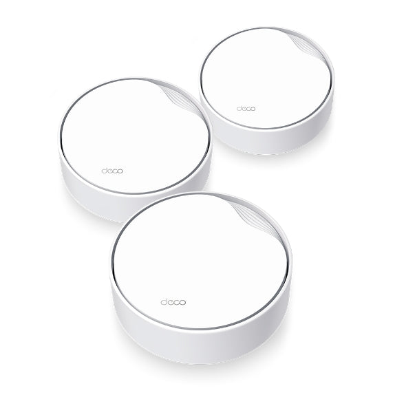 TP-Link Wi-Fi Deco X50-PoE AX3000 Whole Home Mesh WiFi 6 System with PoE(3 pack)