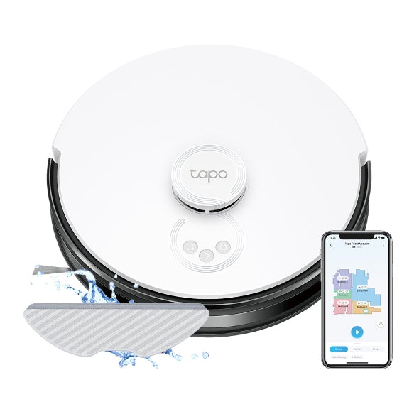RV30 Plus LiDAR Navigation Robot Vacuum & Mop + Smart Auto-Empty Dock