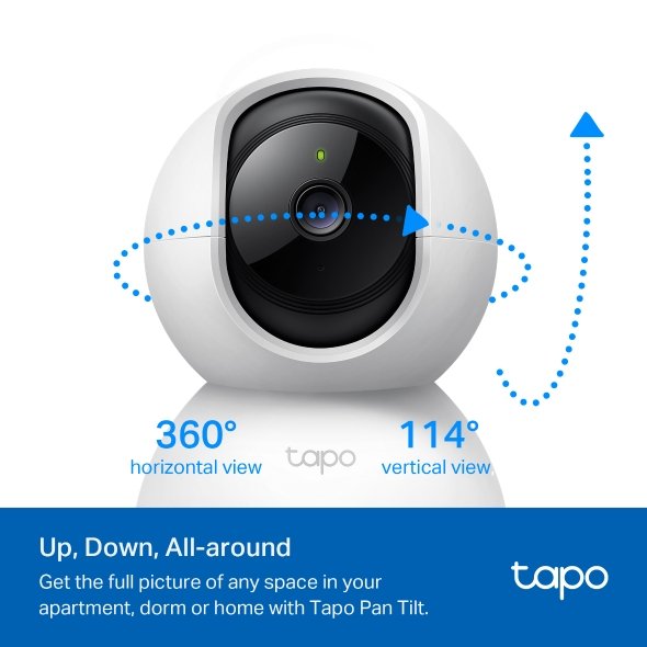 TP-Link Wi-Fi Camera Tapo C200C Pan/Tilt Home Security Wi-Fi Camera
