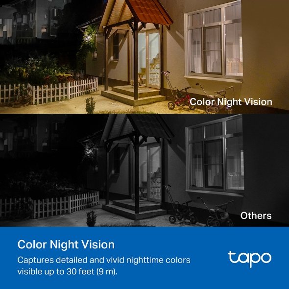 TP-Link Wi-Fi Camera Tapo C410 KIT (3 - Pack) Solar-Powered Security Camera Kit