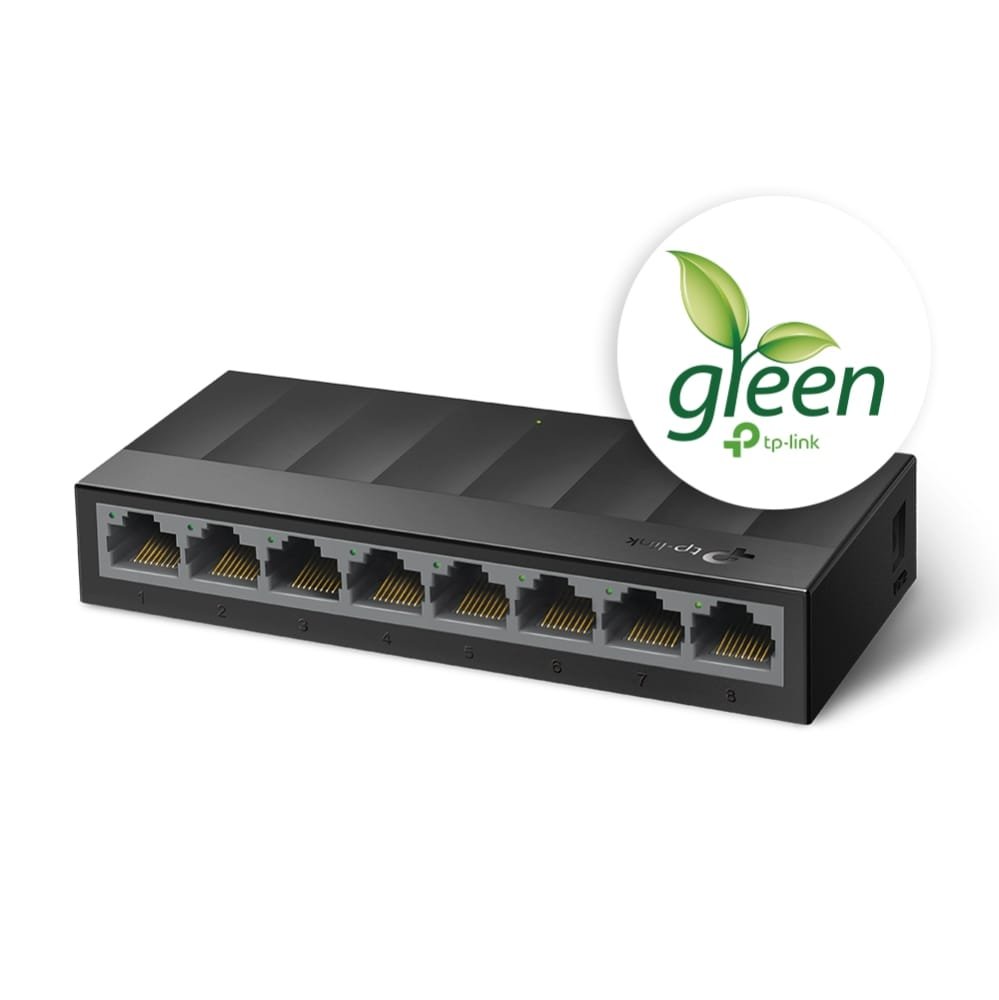 TP-Link LS1008G 8-Port 10/100/1000Mbps Switch Gigabit | Ver 3.0