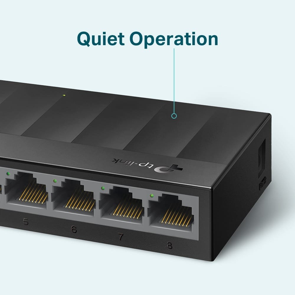 TP-Link LS1008G 8-Port 10/100/1000Mbps Switch Gigabit | Ver 3.0