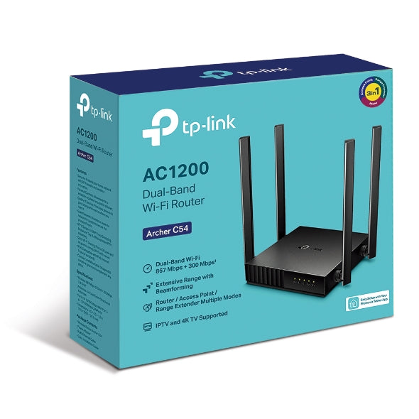 TP-Link Archer C54 AC1200 Dual Band Wi-Fi Router | Ver 1.0