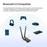 Archer TX55E AX3000 Wi-Fi 6 Bluetooth 5.2 PCIe Adapter