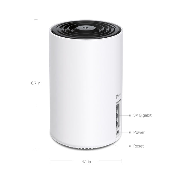 Deco XE75 AXE5400 Tri-Band Mesh Wi-Fi 6E System(3 Pack)