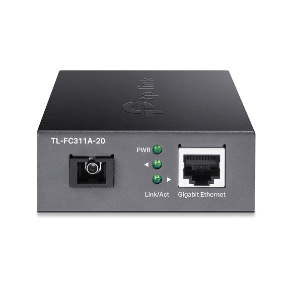FC311A-20 Gigabit WDM Media Converter