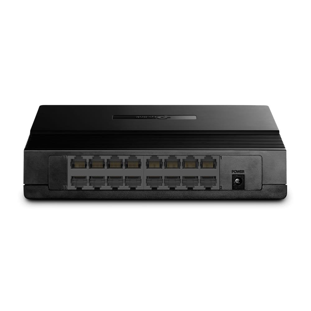 TP-LINK TL-SF1016D Unmanaged 10/100Mbps 16-Port Desktop Switch