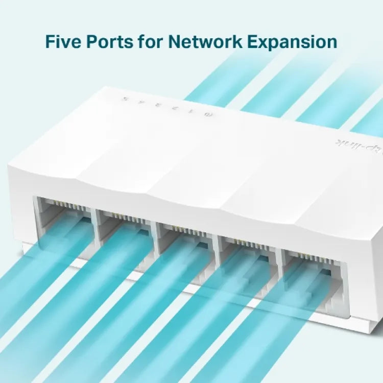 TP-Link LS1005 5-Port 10/100Mbps Desktop Switch - Ver 1.0