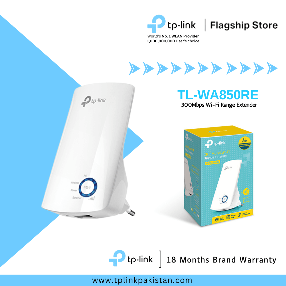 Tp-Link TL-WA 850RE 300Mbps Wi-Fi Range Extender | Ver 7.0