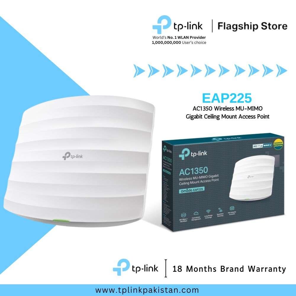 TP-Link EAP225 AC1350 Wireless MU-MIMO Gigabit Access Point
