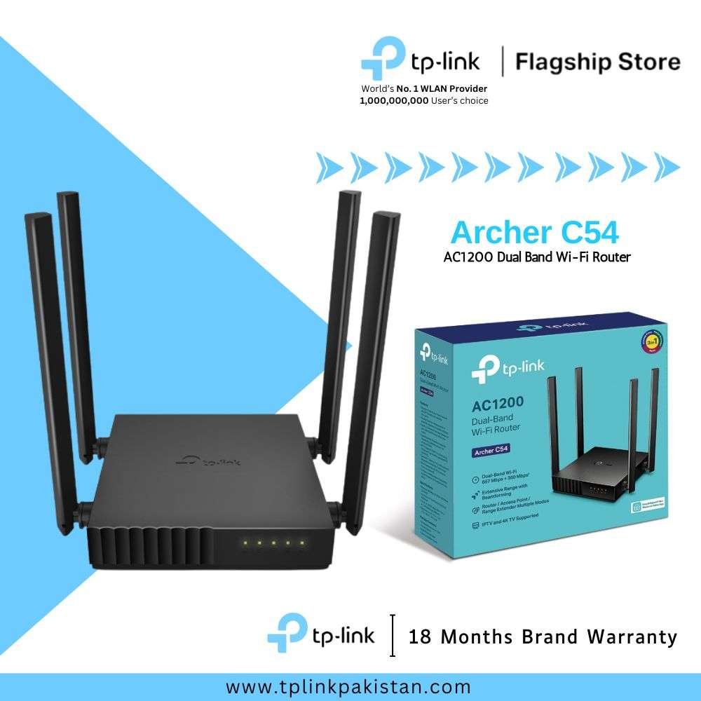 TP-Link Archer C54 AC1200 Dual Band Wi-Fi Router | Ver 1.0