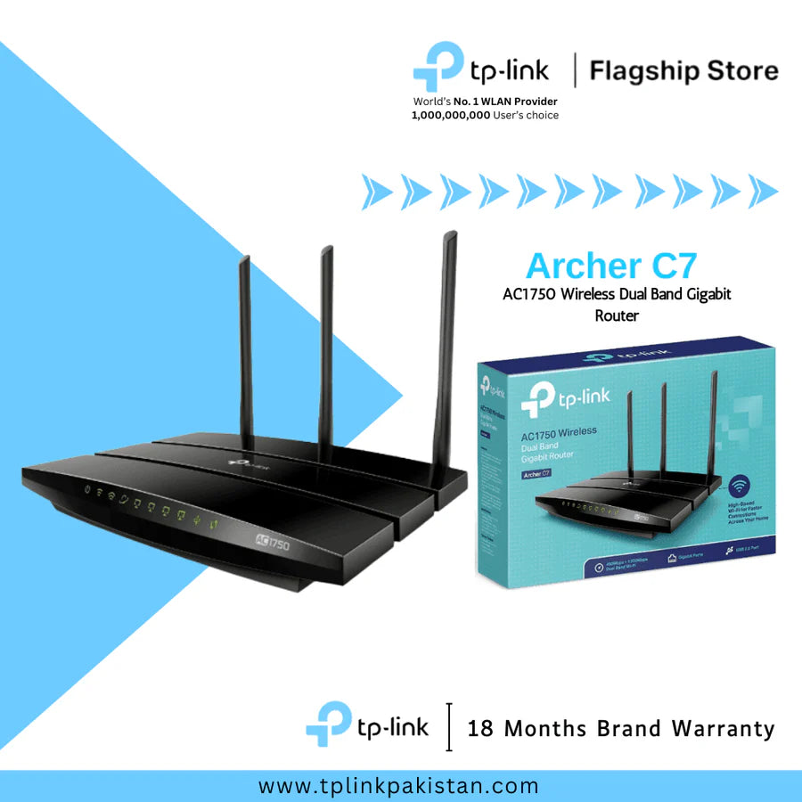 Archer C7 Wireless Dual Band Gigabit WiFi Router